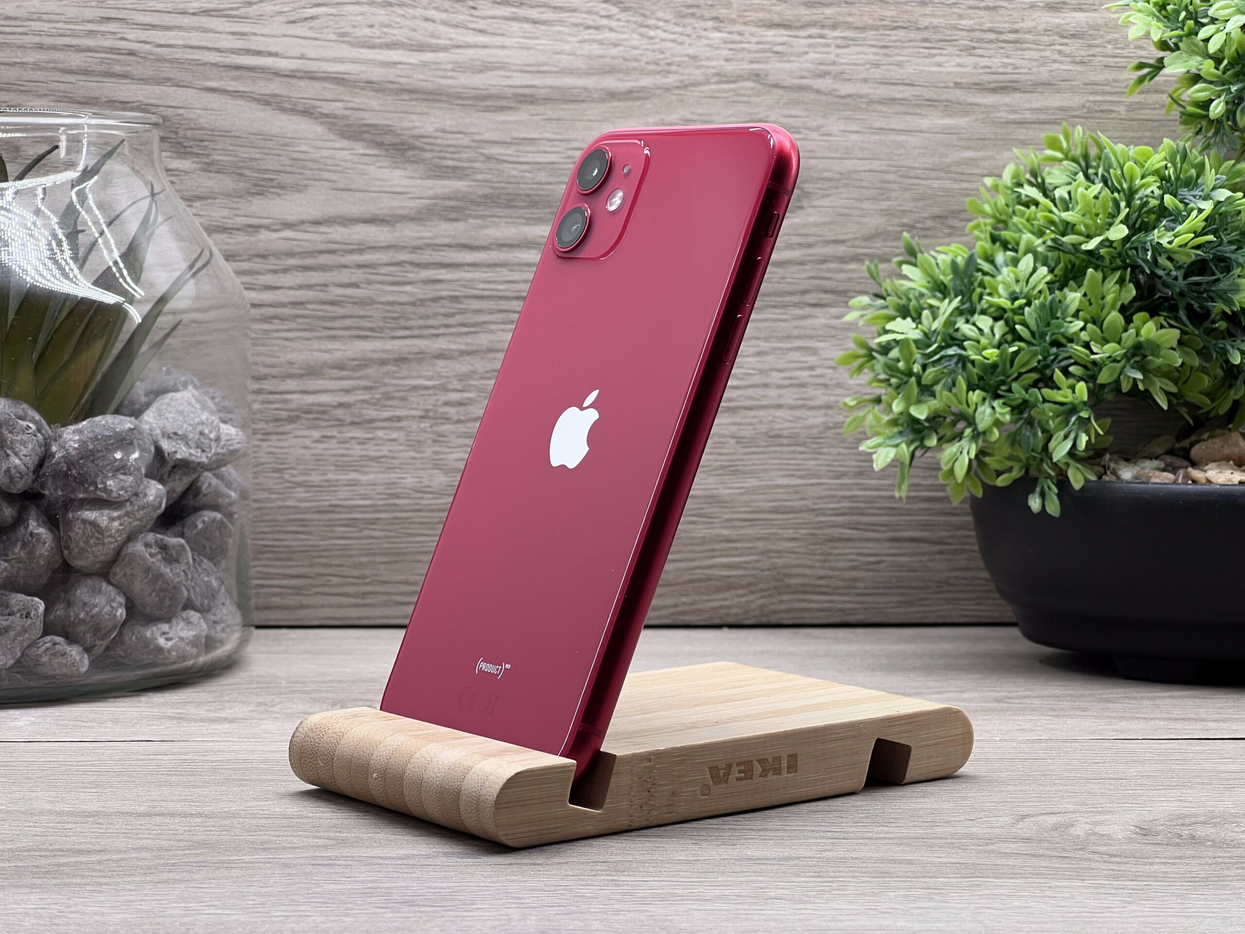 iPhone 11 Red 64GB 2 ÉV Garanciával Számlával 93% Akksi