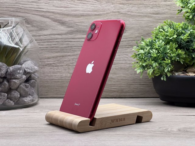 iPhone 11 Red 64GB 2 ÉV Garanciával Számlával 93% Akksi
