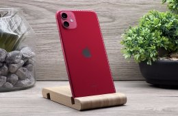 iPhone 11 Red 64GB 2 ÉV Garanciával Számlával 93% Akksi