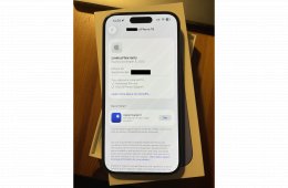 iPhone 16 256GB Ultramarin - újszerű állapot, garanciával 2025 decemberig
