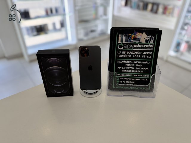 iPhone 12 Pro 128GB Független Újszerű/1-3 hónap gar./Akku 83%/p4488