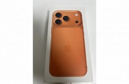 IPHONE 17 PRO NARANCS 256GB, 3 év garanciával, bontott,aktiválatlan, űzletből, beszámitás lehetséges