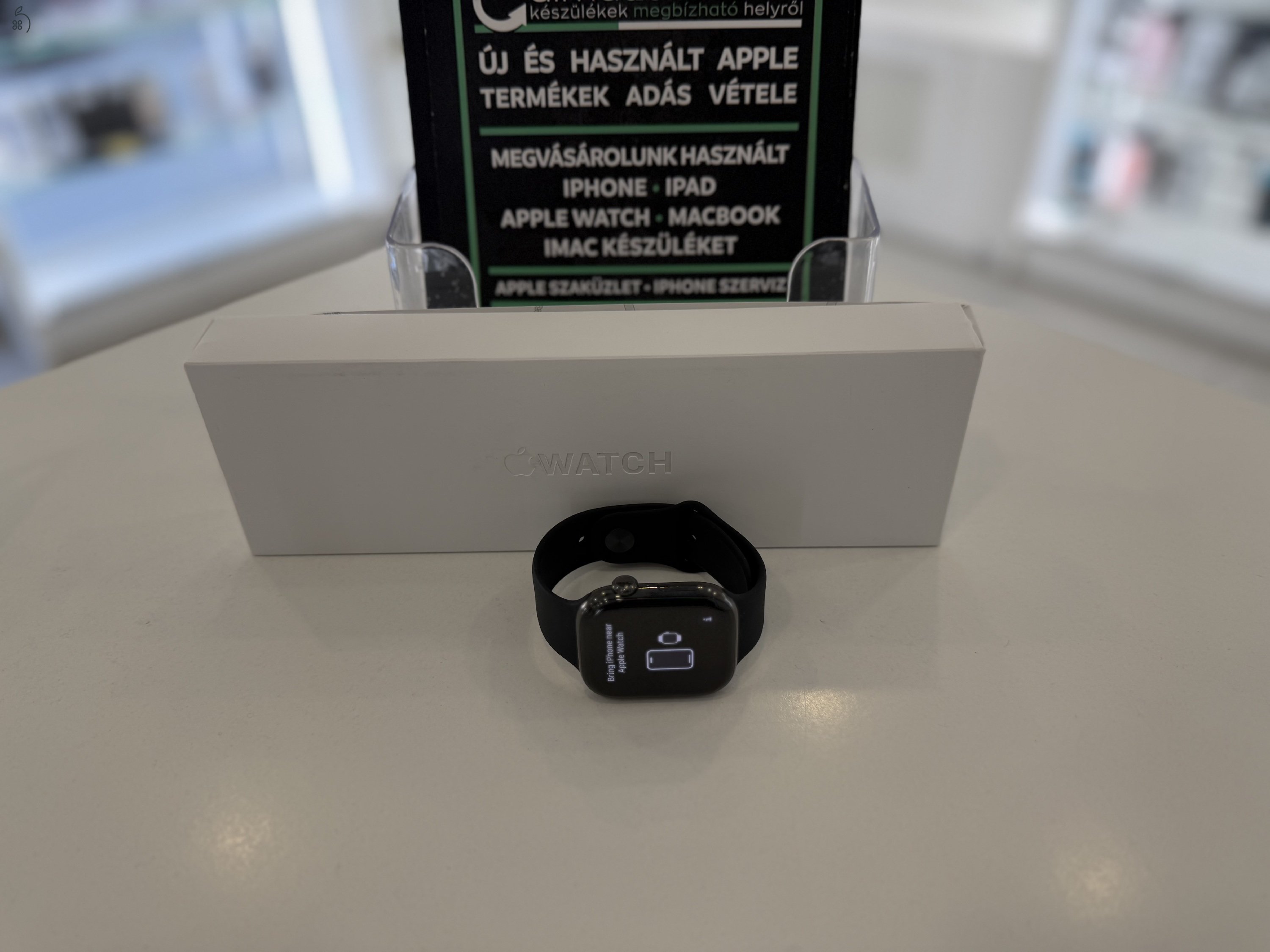 Apple Watch 10 46mm TITÁNIUM Hibátlan/2026.09.18.Apple Gar./Akku 100%/p4490