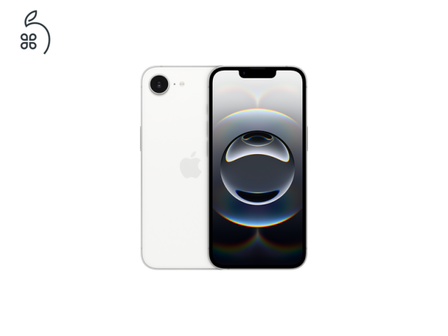 iPhone 16e 128GB - (Fehér) - Csak 1db! 
