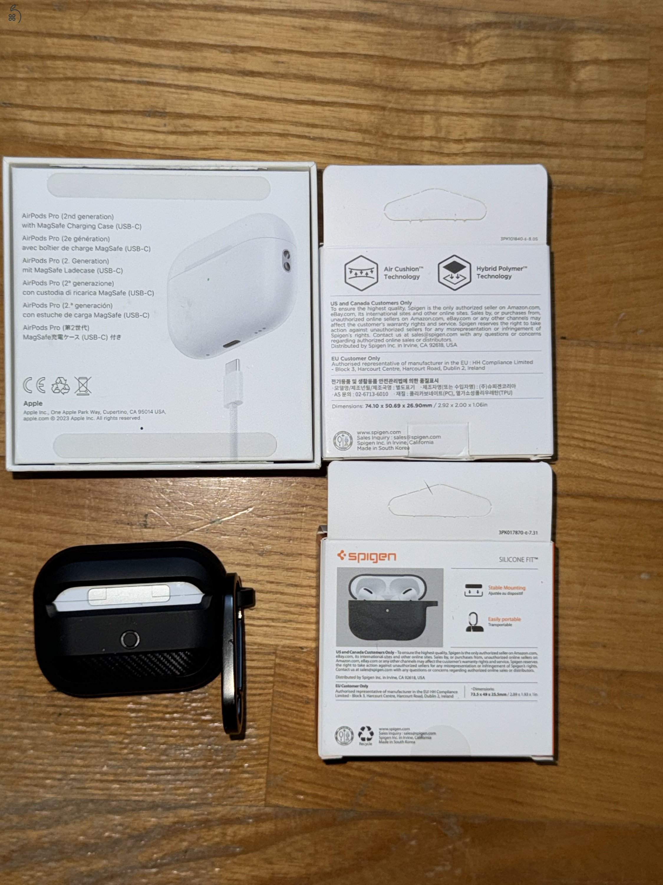 Aipods Pro 2 Magsafe töltővel