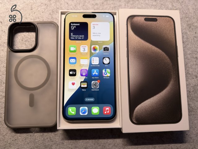 iPhone 15 Pro Max 256gb natural titanium