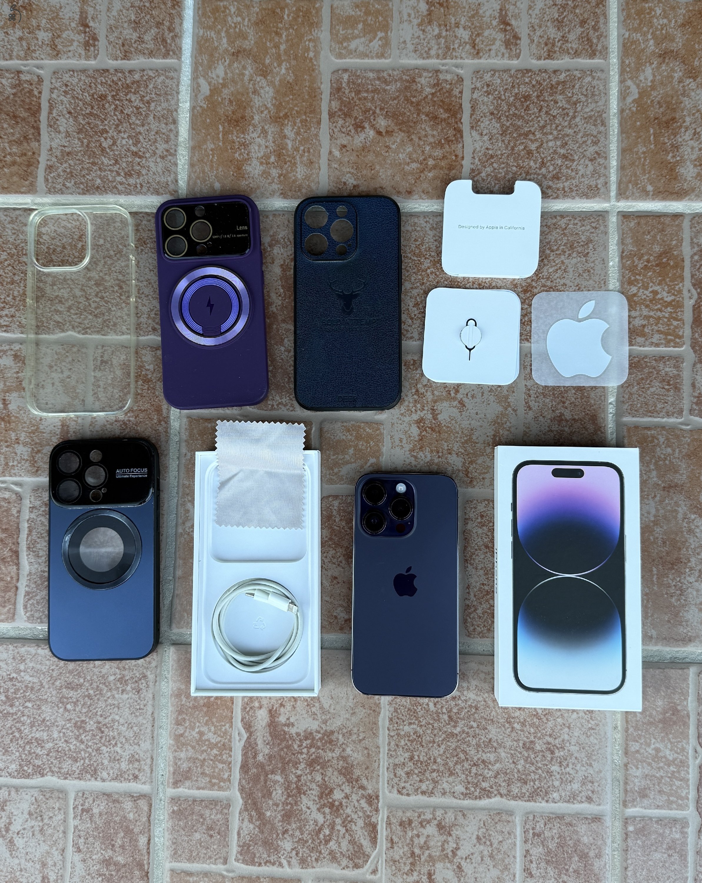 iPhone 14 Pro Depp Purple 128GB eladó! 