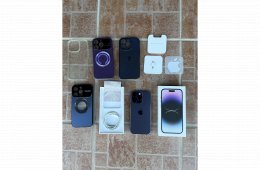 iPhone 14 Pro Depp Purple 128GB eladó! 