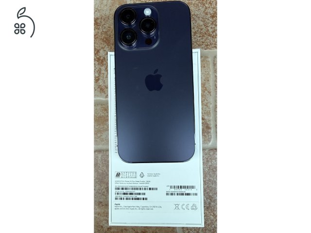 iPhone 14 Pro Depp Purple 128GB eladó! 