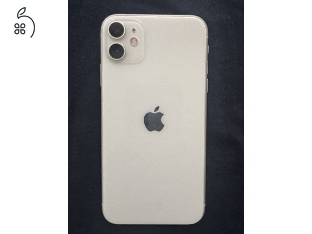 iPhone 11 fehér 128 GB kártyafüggetlen