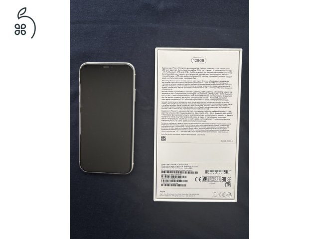 iPhone 11 fehér 128 GB kártyafüggetlen