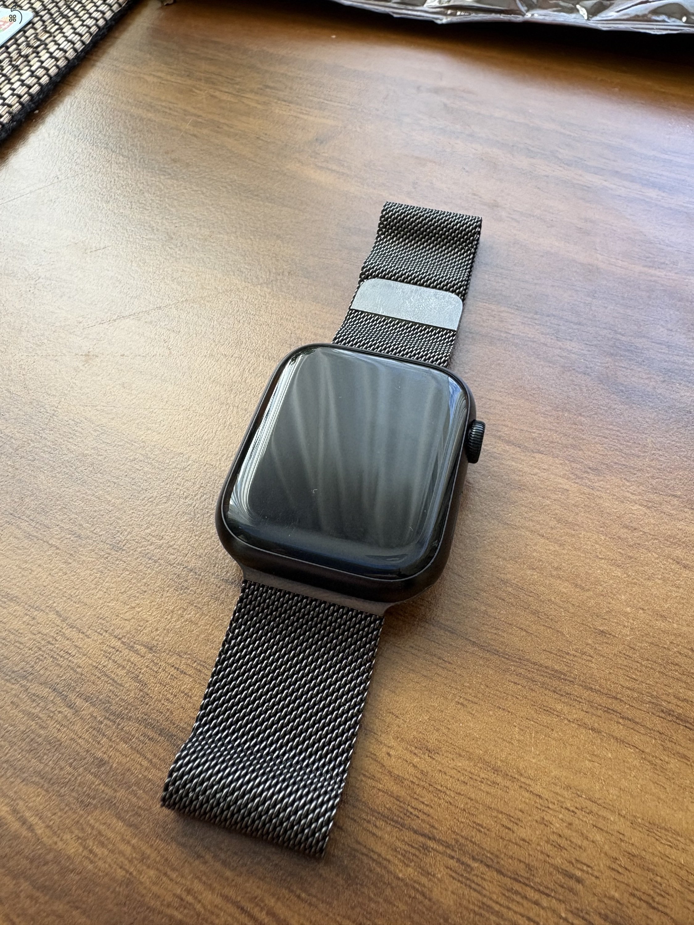 Apple Watch Series 9 - milánói/milanese szíjjal