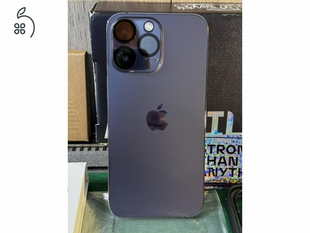 Apple iPhone 14 ProMax mobiltelefon, karcmentes, hibátlan, újszerű állapotban, sok + ajándékkal !!!