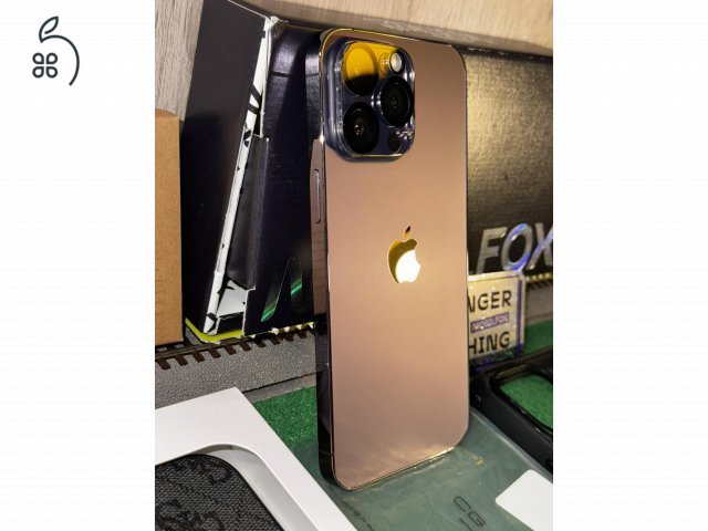 Apple iPhone 14 ProMax mobiltelefon, karcmentes, hibátlan, újszerű állapotban, sok + ajándékkal !!!