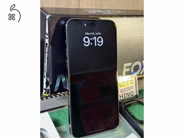 Apple iPhone 14 ProMax mobiltelefon, karcmentes, hibátlan, újszerű állapotban, sok + ajándékkal !!!