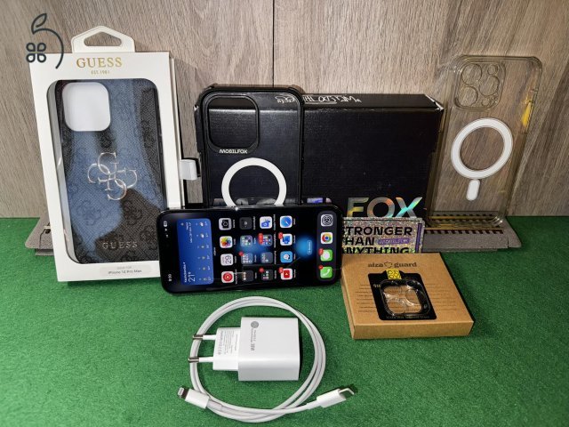 Apple iPhone 14 ProMax mobiltelefon, karcmentes, hibátlan, újszerű állapotban, sok + ajándékkal !!!