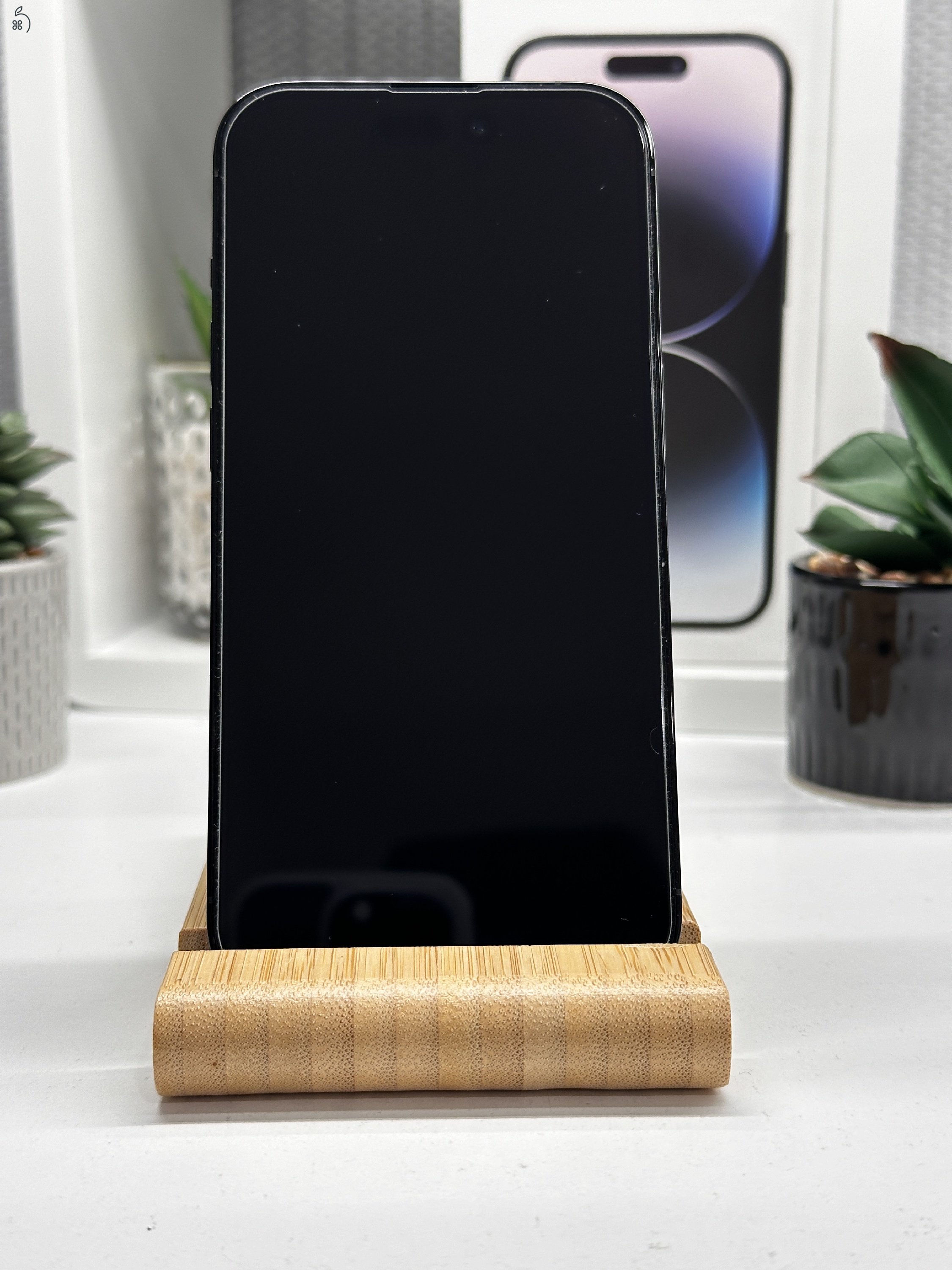 iPhone 14 Pro 128GB Fekete, Független - 1 Év Garancia, Számla