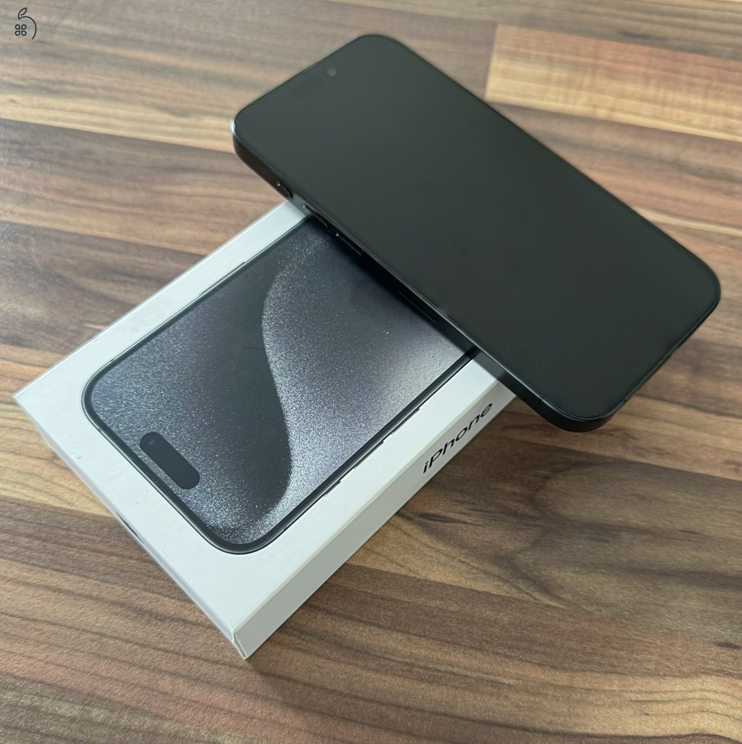 iPhone 15 PRO 128GB Black Titanium újszerű