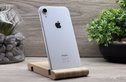 iPhone XR White 64GB 2 ÉV Garanciával Számlával 100% Akksi