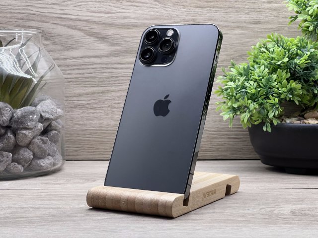 Hibátlan iPhone 13 Pro Max Graphite 256GB 2 ÉV Garanciával Számlával 100% Akksi