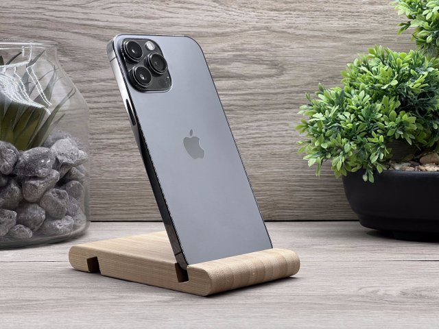 Hibátlan iPhone 13 Pro Max Graphite 256GB 2 ÉV Garanciával Számlával 100% Akksi