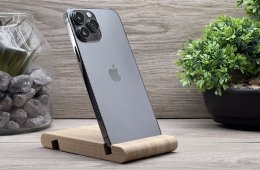 Hibátlan iPhone 13 Pro Max Graphite 256GB 2 ÉV Garanciával Számlával 100% Akksi