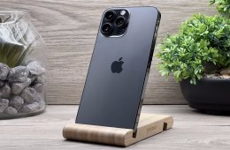 Hibátlan iPhone 13 Pro Max Graphite 256GB 2 ÉV Garanciával Számlával 100% Akksi