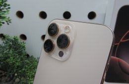 Apple iPhone 16 Pro Max – Desert Titanium – Titán dizájn, Pro kamera, 120 Hz ProMotion – 256 GB – Használt, karcmentes – 90% akku – Garancia 3 hónap