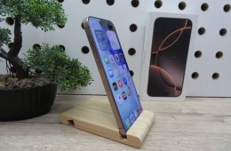 Apple iPhone 16 Pro Max – Desert Titanium – Titán dizájn, Pro kamera, 120 Hz ProMotion – 256 GB – Használt, karcmentes – 90% akku – Garancia 3 hónap