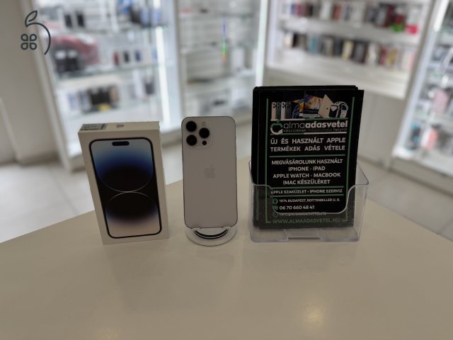 iPhone 14 Pro Max 128GB Független Újszerű/1-3 hónap gar./Akku 85%/p4492