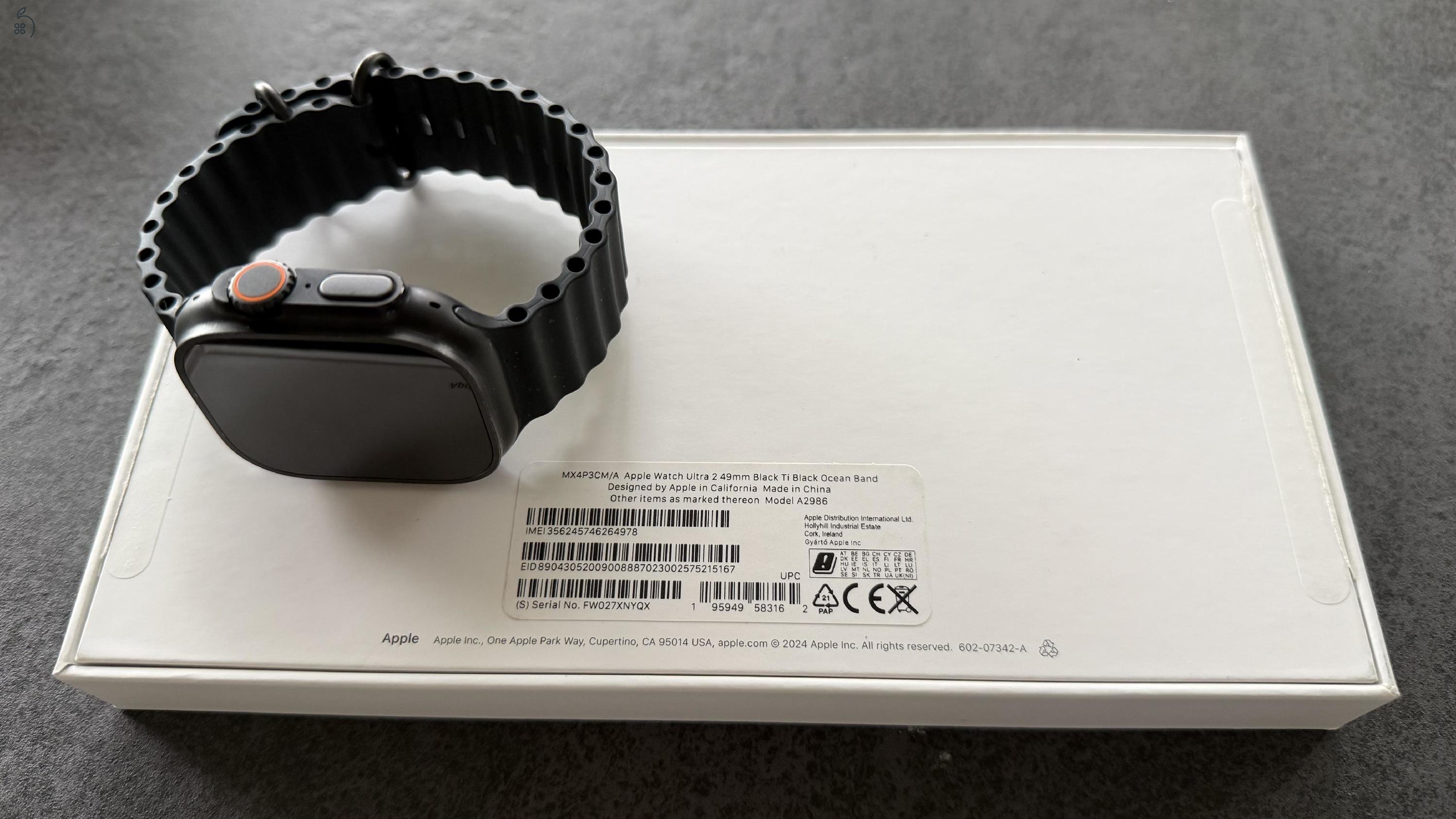 Iphone 16 Pro Max 256 GB + Apple Watch Ultra 2 Back... Együtt olcsóbb!!
