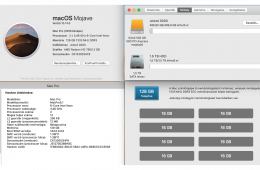Mac Pro 5.1 /2010/ 12 mag 3.46 GHz , 128 GB Ram , 3 GB VGA , 500 GB PCIe SSD , 1.5 TB HDD.