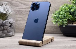 Hibátlan iPhone 12 Pro Max Pacific Blue 128GB 2 ÉV Garanciával Számlával