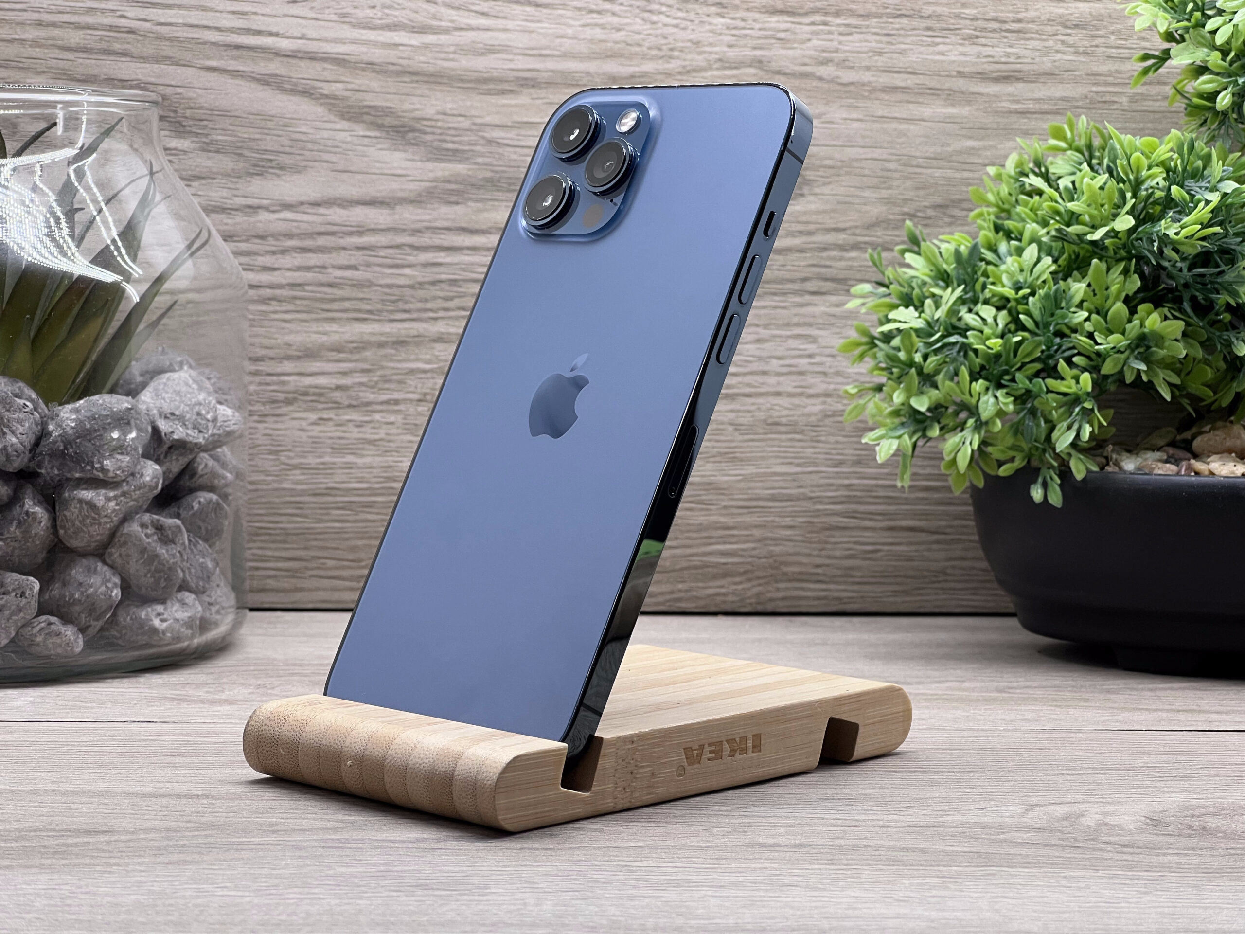 Hibátlan iPhone 12 Pro Max Pacific Blue 128GB 2 ÉV Garanciával Számlával