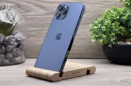 Hibátlan iPhone 12 Pro Max Pacific Blue 128GB 2 ÉV Garanciával Számlával