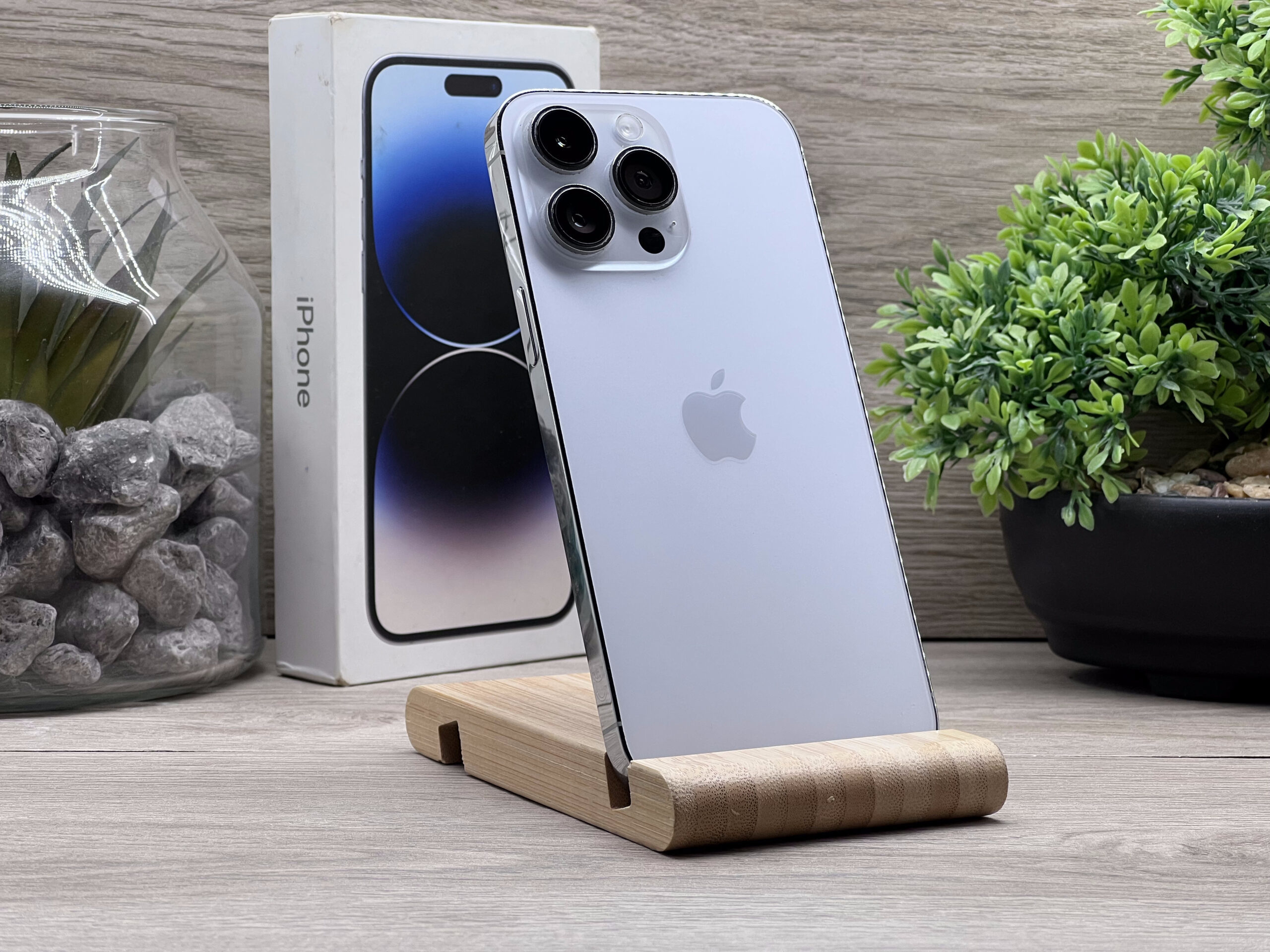 iPhone 14 Pro Max Silver 128GB 2 ÉV Garanciával Számlával 93% Akksi