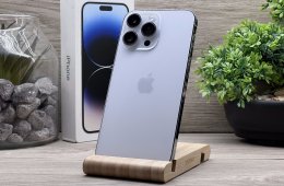 iPhone 14 Pro Max Silver 128GB 2 ÉV Garanciával Számlával 93% Akksi
