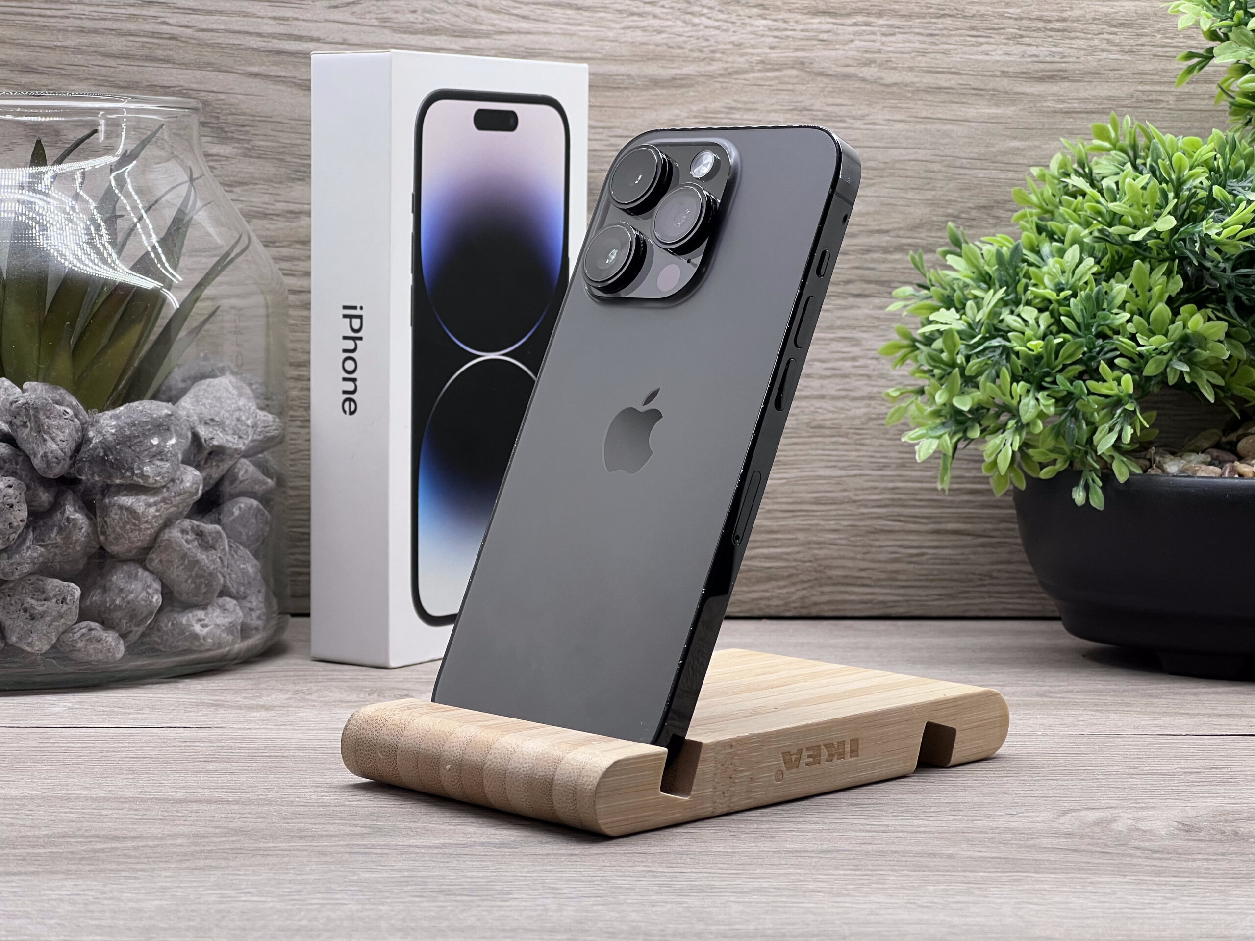 iPhone 14 Pro Space Gray 128GB 2 ÉV Garanciával Számlával 100% Akksi