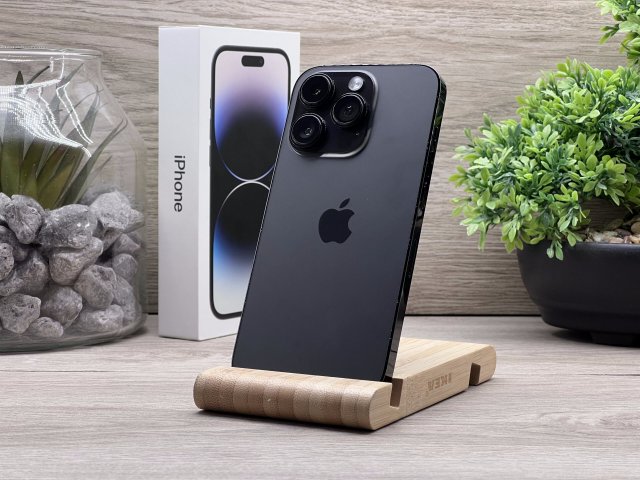 iPhone 14 Pro Space Gray 128GB 2 ÉV Garanciával Számlával 100% Akksi