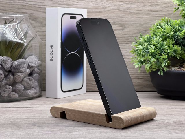 iPhone 14 Pro Space Gray 128GB 2 ÉV Garanciával Számlával 100% Akksi