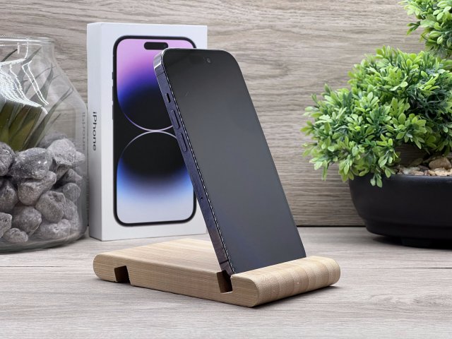 iPhone 14 Pro Deep Purple 128GB 2 ÉV Garanciával Számlával 93% Akksi