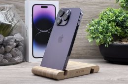 iPhone 14 Pro Deep Purple 128GB 2 ÉV Garanciával Számlával 93% Akksi