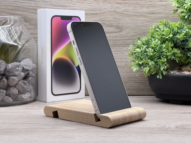 Hibátlan iPhone 14 Starlight 128GB 2 ÉV Garanciával Számlával 93% Akksi