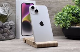Hibátlan iPhone 14 Starlight 128GB 2 ÉV Garanciával Számlával 93% Akksi