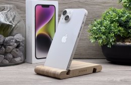 Hibátlan iPhone 14 Starlight 128GB 2 ÉV Garanciával Számlával 93% Akksi