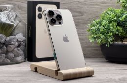 Hibátlan iPhone 13 Pro Gold 128GB 2 ÉV Garanciával Számlával 100% Akksi