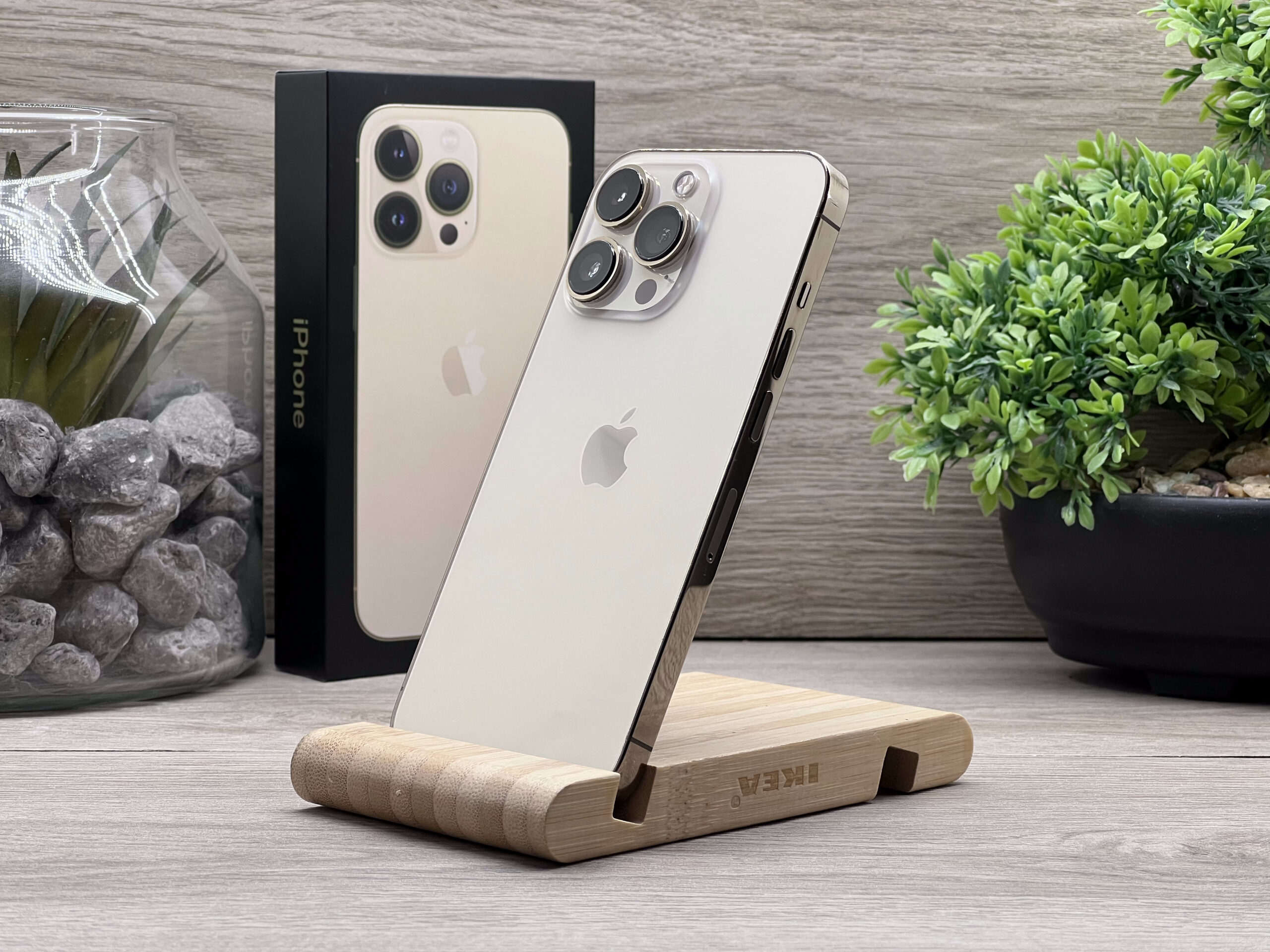 Hibátlan iPhone 13 Pro Gold 128GB 2 ÉV Garanciával Számlával 100% Akksi