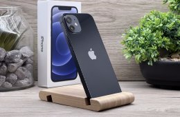iPhone 12 Black 64GB 2 ÉV Garanciával Számlával 93% Akksi