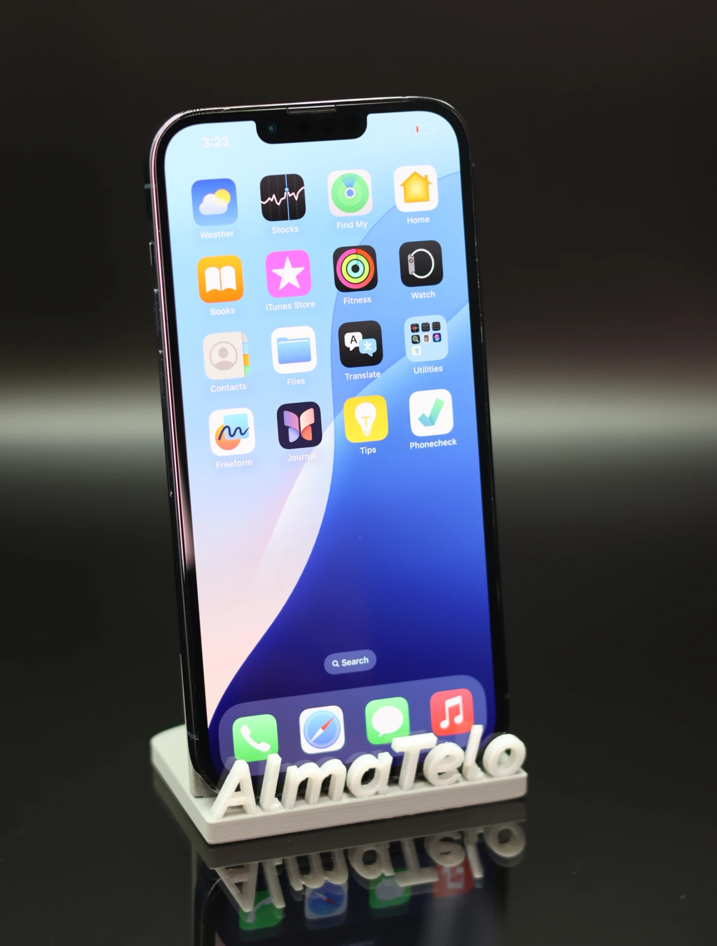 Apple iPhone 13 Pro Max 128 GB Sierra Blue 100% akku - 12 HÓ GARANCIA