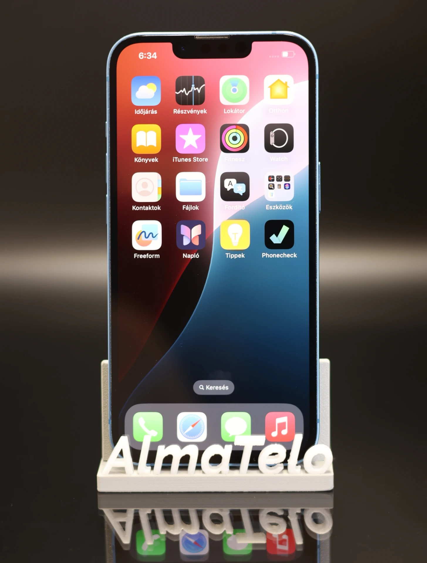Apple iPhone 13 128 GB Blue 94% akku - 12 HÓ GARANCIA